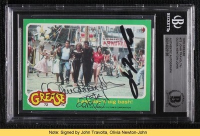 1978 Topps Grease Last day's big bash #72 READ ow6