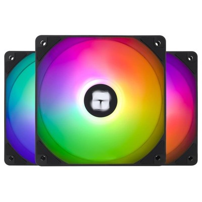 120mm ARGB PC Gehäuselüfter, 1500RPM, PWM, Silent, 3 Stück
