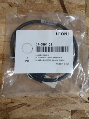 LEONI BladeStack Interconnect Cable 0.5m   37-0891-01 Server/Blade Enclosure9b/b