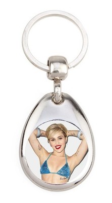 Miley Cyrus 1 - Schlüsselanhänger aus Metall