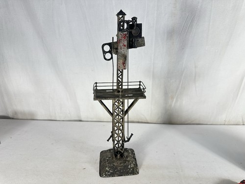 Bing Original Prewar Large Gauge 1 Double Arm Semaphore
