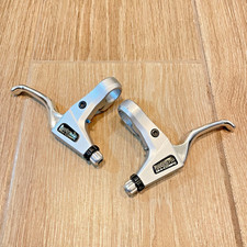 Vintage Dia-Compe Power Control 7 EXA Brake Lever Set Silver