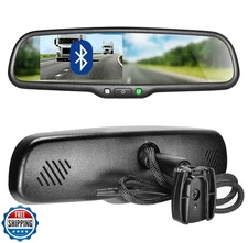 Master Tailgaters 10.5" OEM Rear View Mirror with 4.3" LCD Screen + Bluetooth