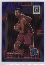 2022-23 Panini Donruss Optic Rated Rookie Purple Shock Prizm Isaiah Mobley 1dg3