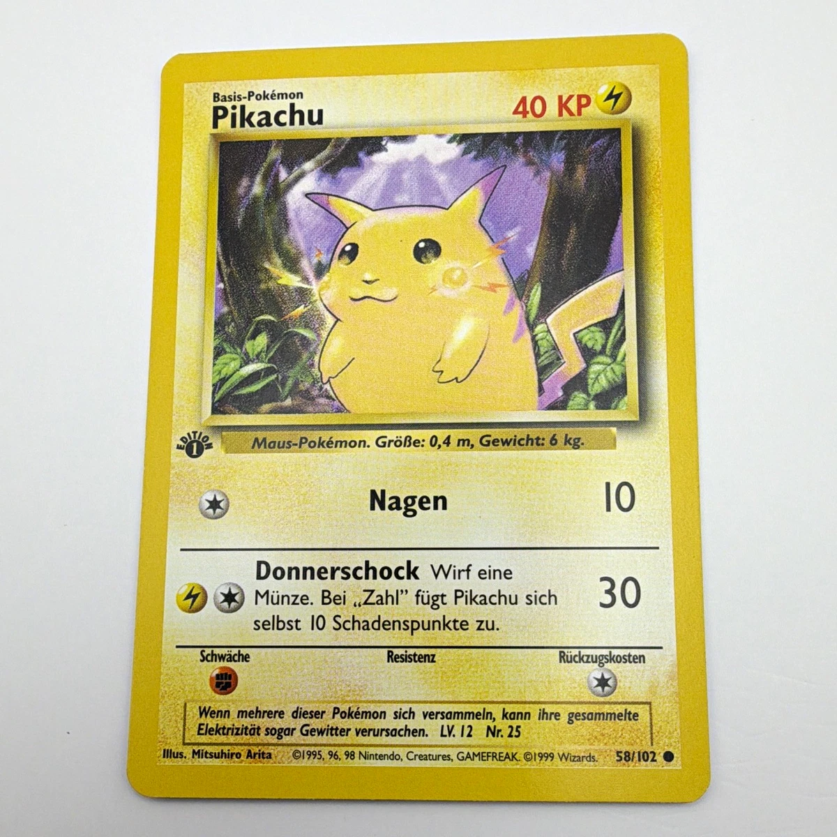 Pokémon Pikachu Base Set Cards for sale - eBay