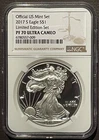 2017-S $1 SILVER AMERICAN EAGLE Limited Edition Set NGC PF70 : 07267