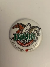 Dakin’s For The Horse Lover Pin Back Button P113