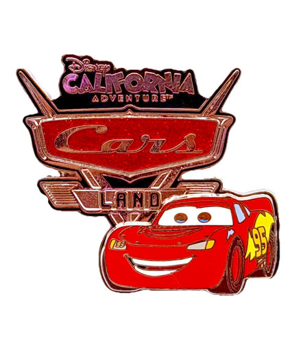 Disney California Adventure DCA Exclusive Cars Land Pin 2012 Lightning McQueen