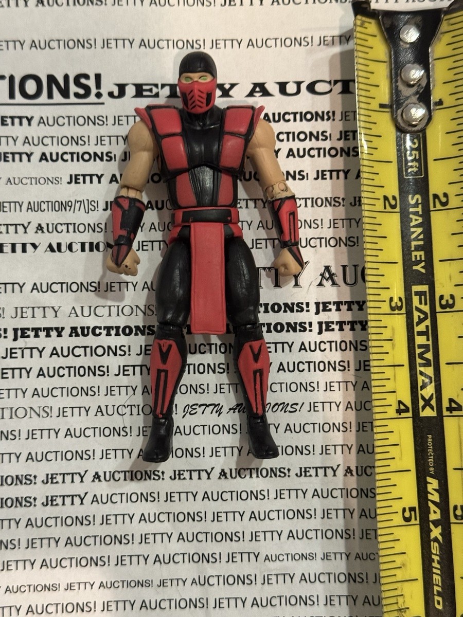 Jazwares 1/18 Mortal Kombat Klassic Classic Red Ninja Ermac Loose