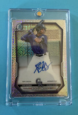 Topps Bowman Chrome Autograph Roldy Brito Colorado Rockies BMA-RB 2025