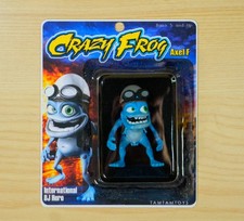 Handmade Crazy Frog Resin Figure &ndash; With CARDBOARD Package - Cute Desk Buddy