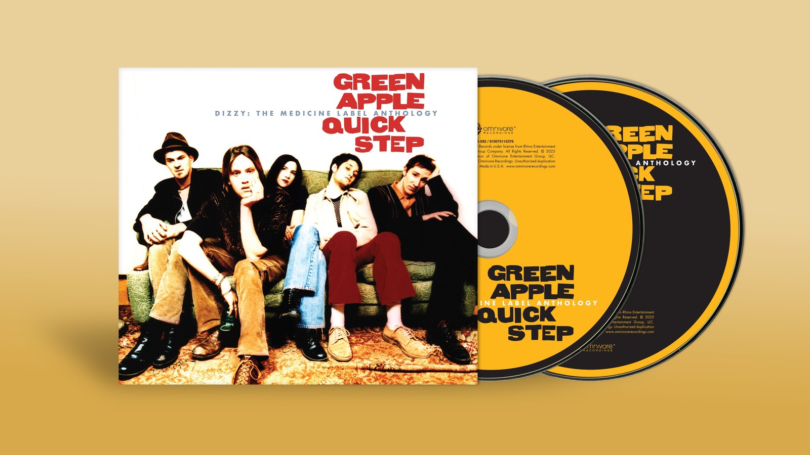 Green Apple Quick Step Dizzy: The Medicine Label Anthology (CD) Album