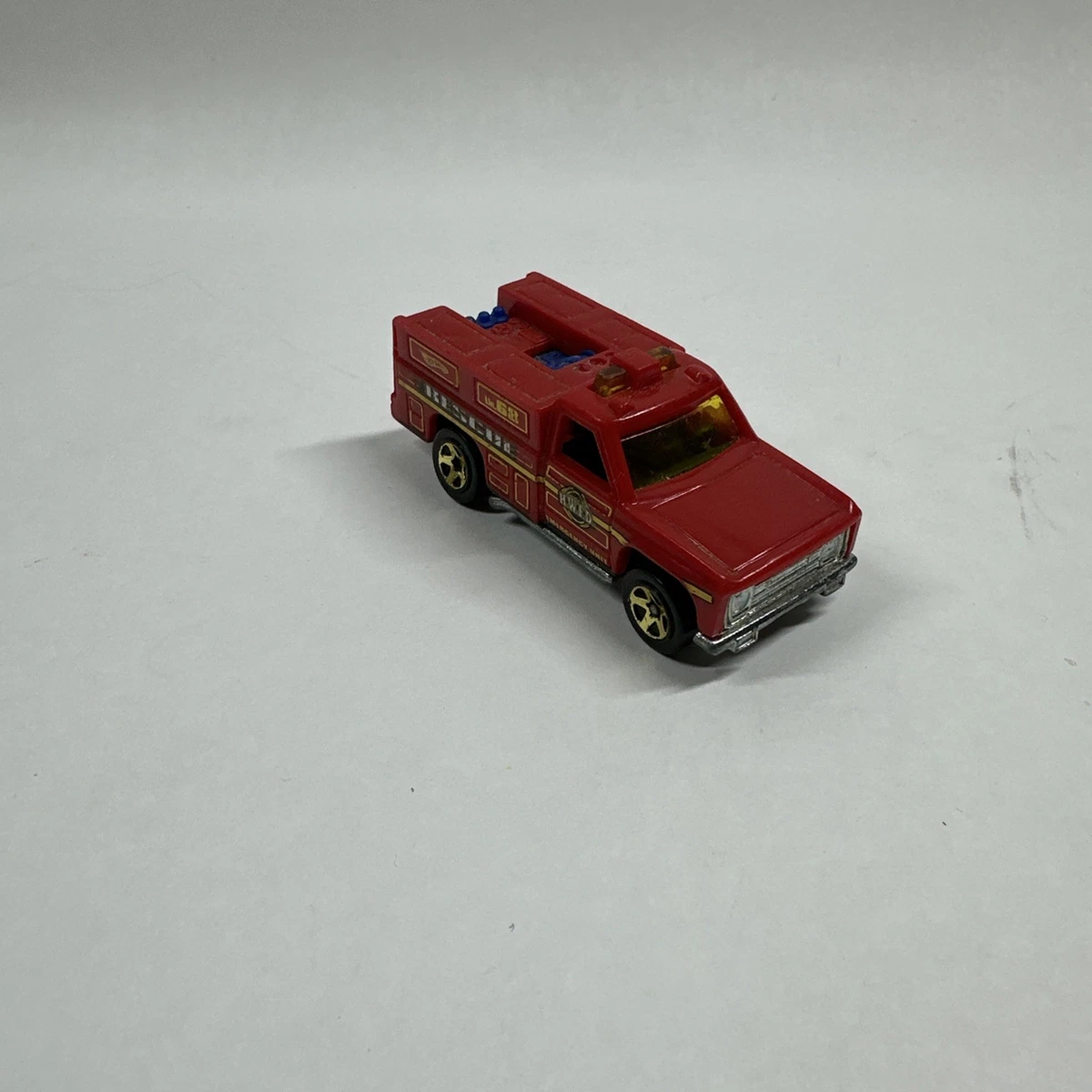 Hot Wheels Diecast Fire Vehicles 1974 Year of Manufacture Vintage