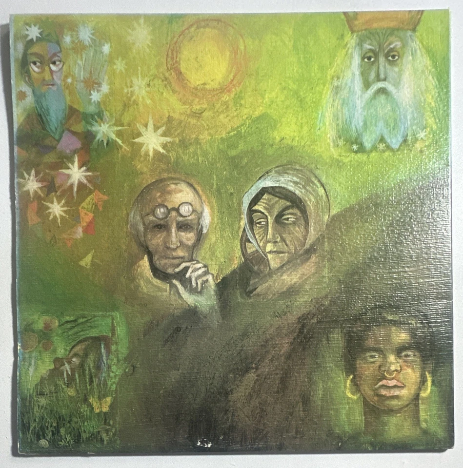 King Crimson In The Wake Of Poseidon Lp Vinyl Record A1/B1 Prog Textured Sleeve - Image 3 of 4