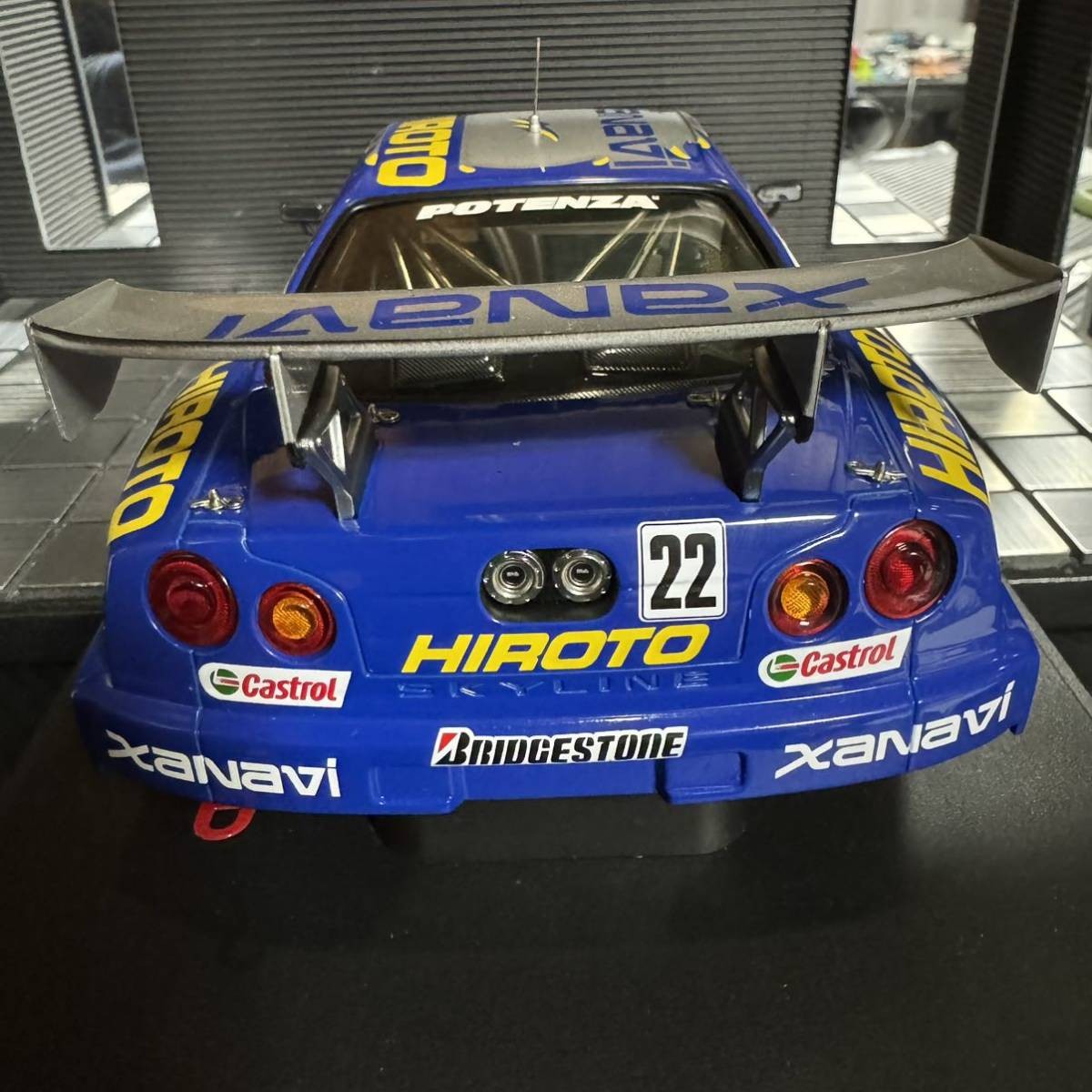 未展示品 オートアート 1/18 XANAVI HIROTO GTR (R34) Near Mint Autoart 1/18 Xanavi Hiroto Gtr R34 | eBay
