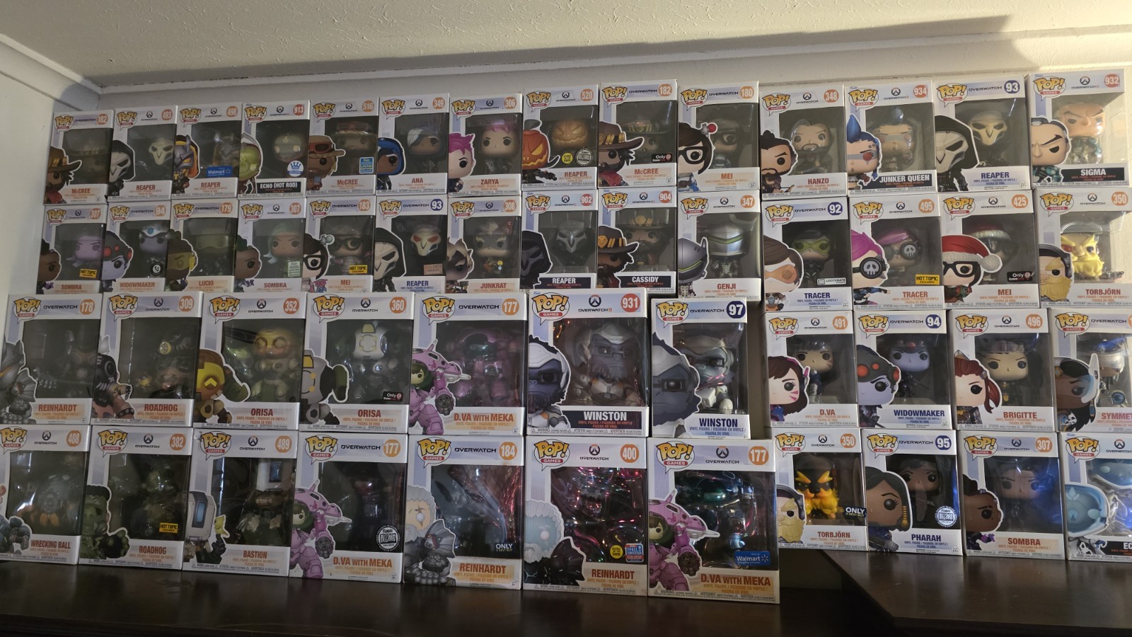 Funko Pop! Vinyl: Overwatch Huge Lot of 72 With Many Exclusives