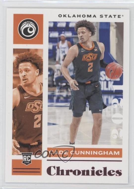 2021-22 Panini Chronicles Draft Picks Pink Cade Cunningham #1 Rookie RC uk2