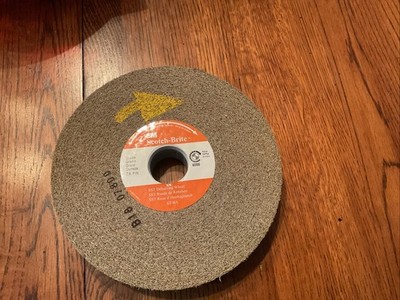 3M Scotch-brite Abravasives Convoluted Wheel Finish Fine Deburr 6x1x1 07800