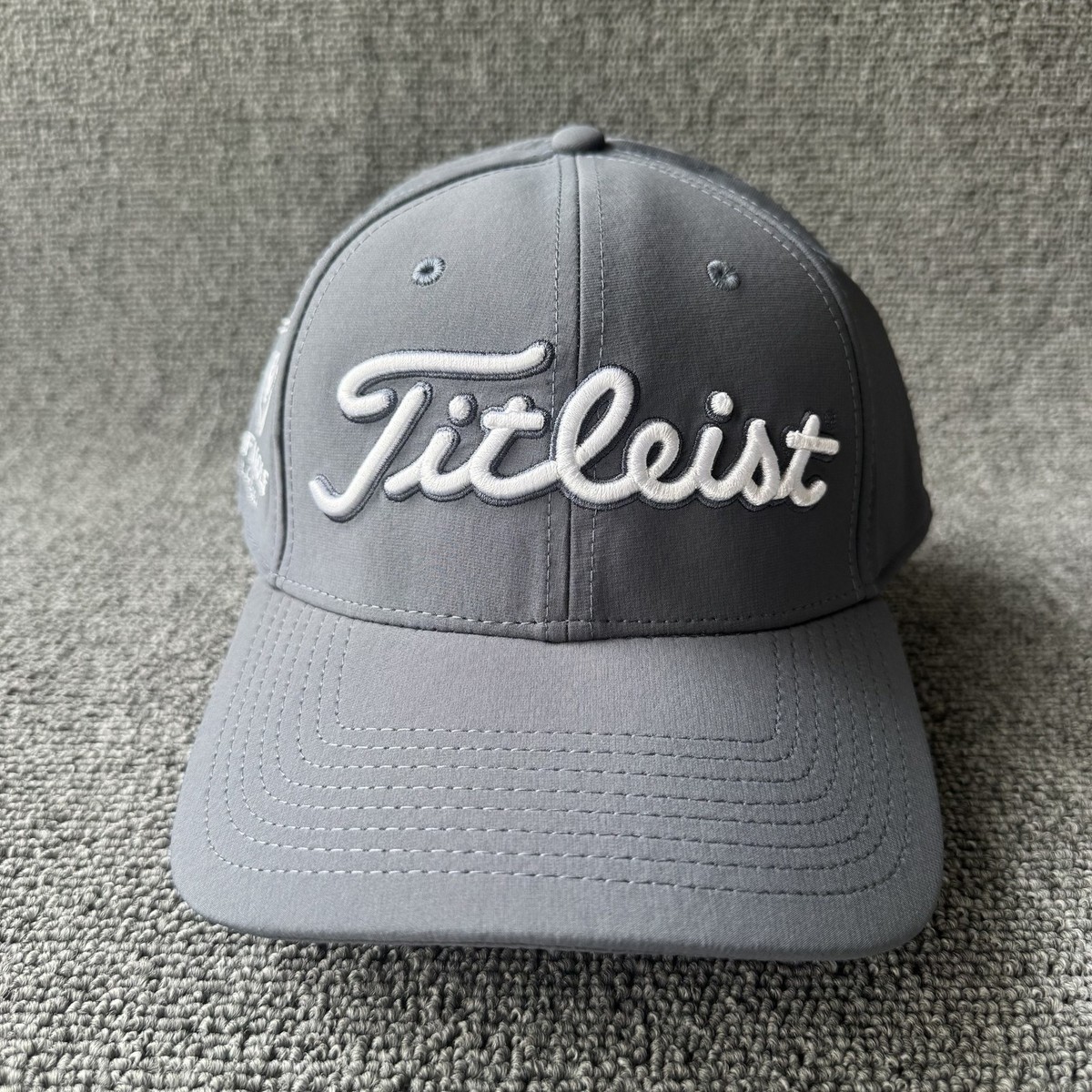 Titleist Golf Tour Performance Strapback Gray Hat ANFI Golf Unknown Size