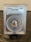 1964-D Roosevelt Silver Dime PCGS MS66