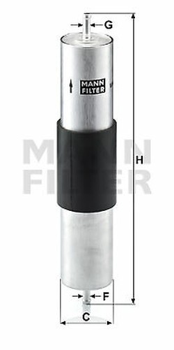 Mann-Filter Wk 516/1 Kraftstoff Filter FüR Alpina, BMW-image