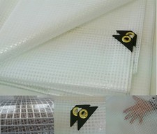 14 mil CLEAR UV Greenhouse Canopy Tarp Greenhouse Plastic