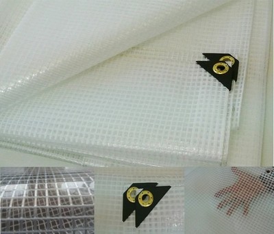 14 mil CLEAR UV Greenhouse Canopy Tarp Greenhouse Plastic