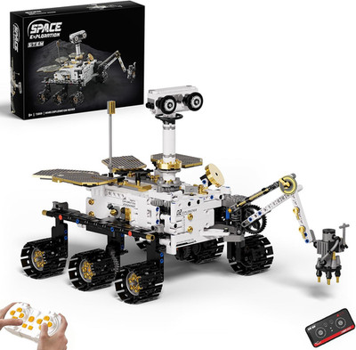 Remote-Controlled Mars Rover STEM Set for Kids Ages 8-14 (1007 PCS)
