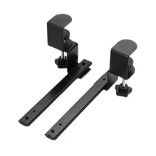 2Pcs Under Desk Keyboard Tray Slide Drawer Slides Table Lap Tray Office Easy to