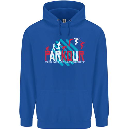 Parkour the Art of Movement Childrens Kids Hoodie - Picture 45 of 60