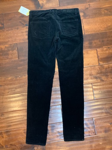 Kut From The Kloth Black Diana Skinny Corduroy Pants Size 4 - Picture 3 of 4