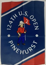 2024 US Open Garden Flag Pinehurst golf 2 sided pga new