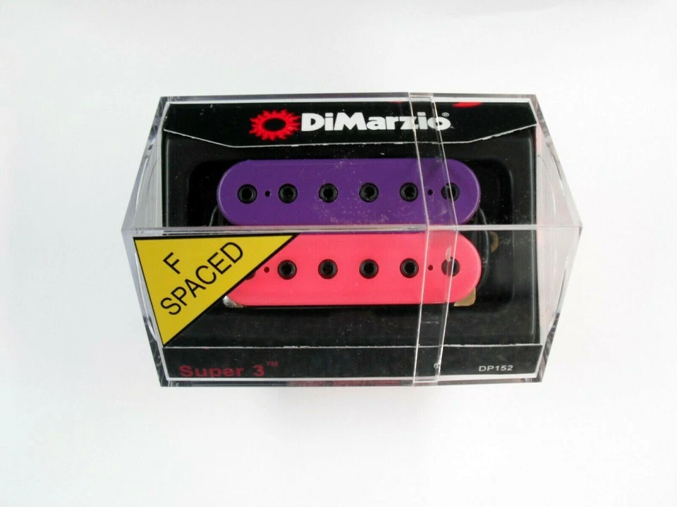 DiMarzio F-spaced Super 3 Bridge Humbucker Pink/Purple DP 152 - Image 1 of 1