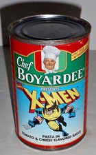 X-Men- Chef Boyardee Limited Edition Pasta in Tomato Cheese Flav Sauce Can