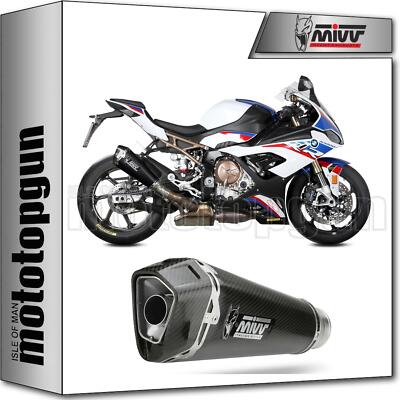 exhaust carbon carbon cap delta race mivv bmw s 1000 rr 19/22