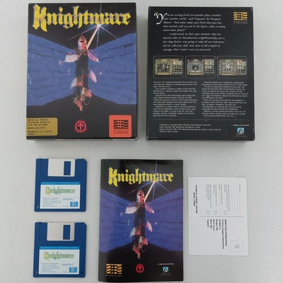 Knightmare - Mindscape - Commodore Amiga - Box Big Box