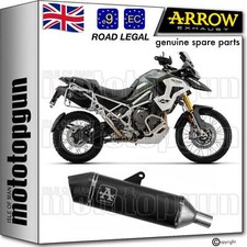 ARROW EXHAUST + OK VELOCE BLACK C TRIUMPH TIGER 1200 2022 22 2023 23 2024 24