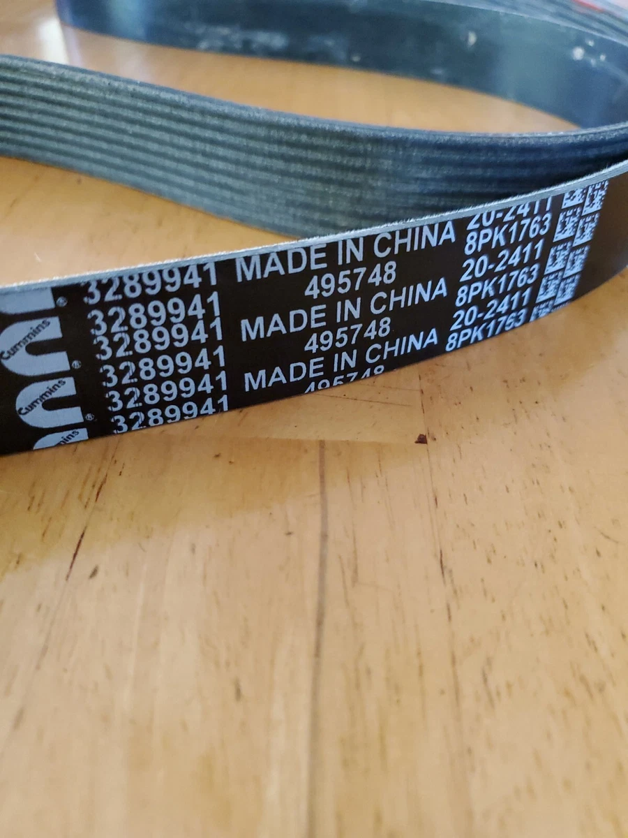 Genuine Cummins V Ribbed Belt | P/N: 3289941 | eBay
