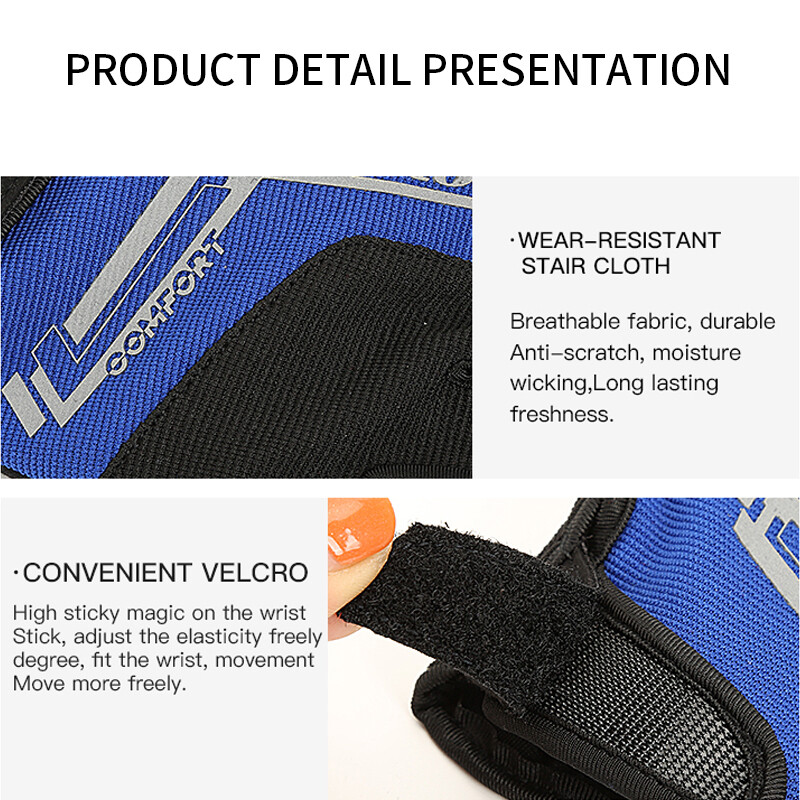 Cycling Gloves Half Finger Breathable for Men Outdoor MTB Bike Bicycle