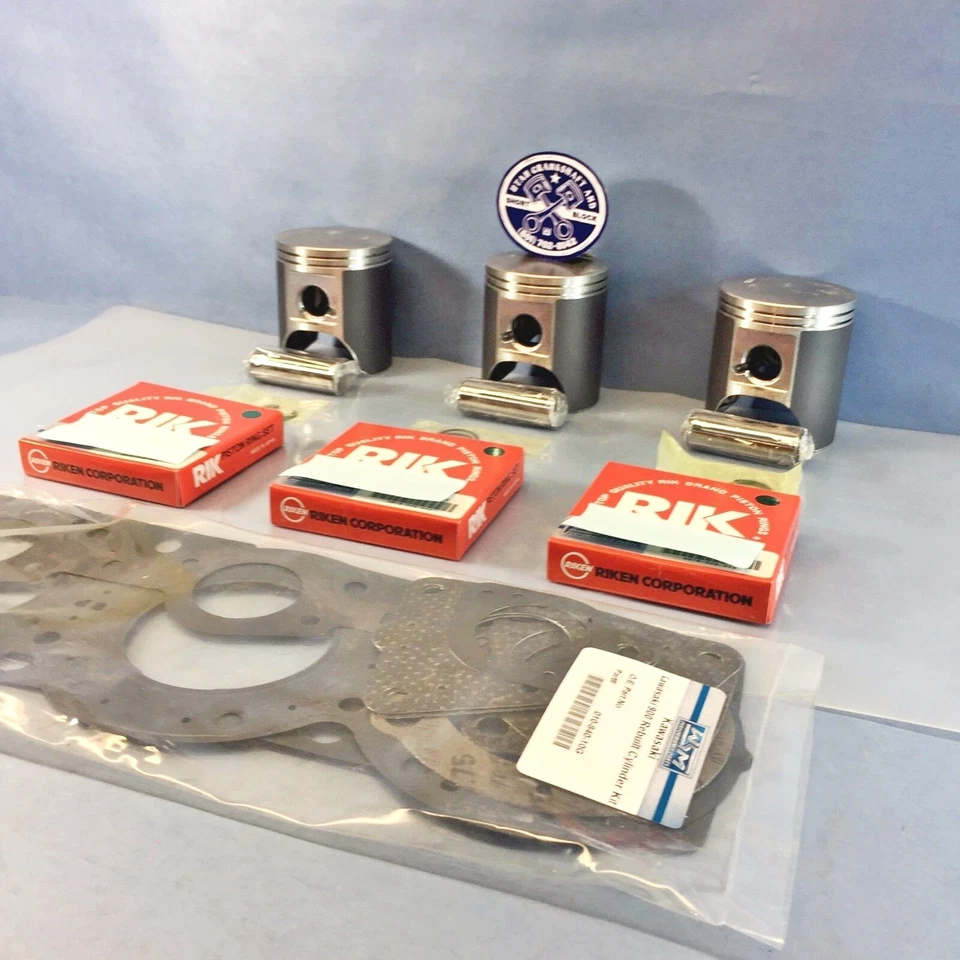 NOVO KIT TOPO DE PLATINA KAWASAKI 900 73mm STD WSM 1995-2002 STX, STS ZXI - Imagem 3 de 4