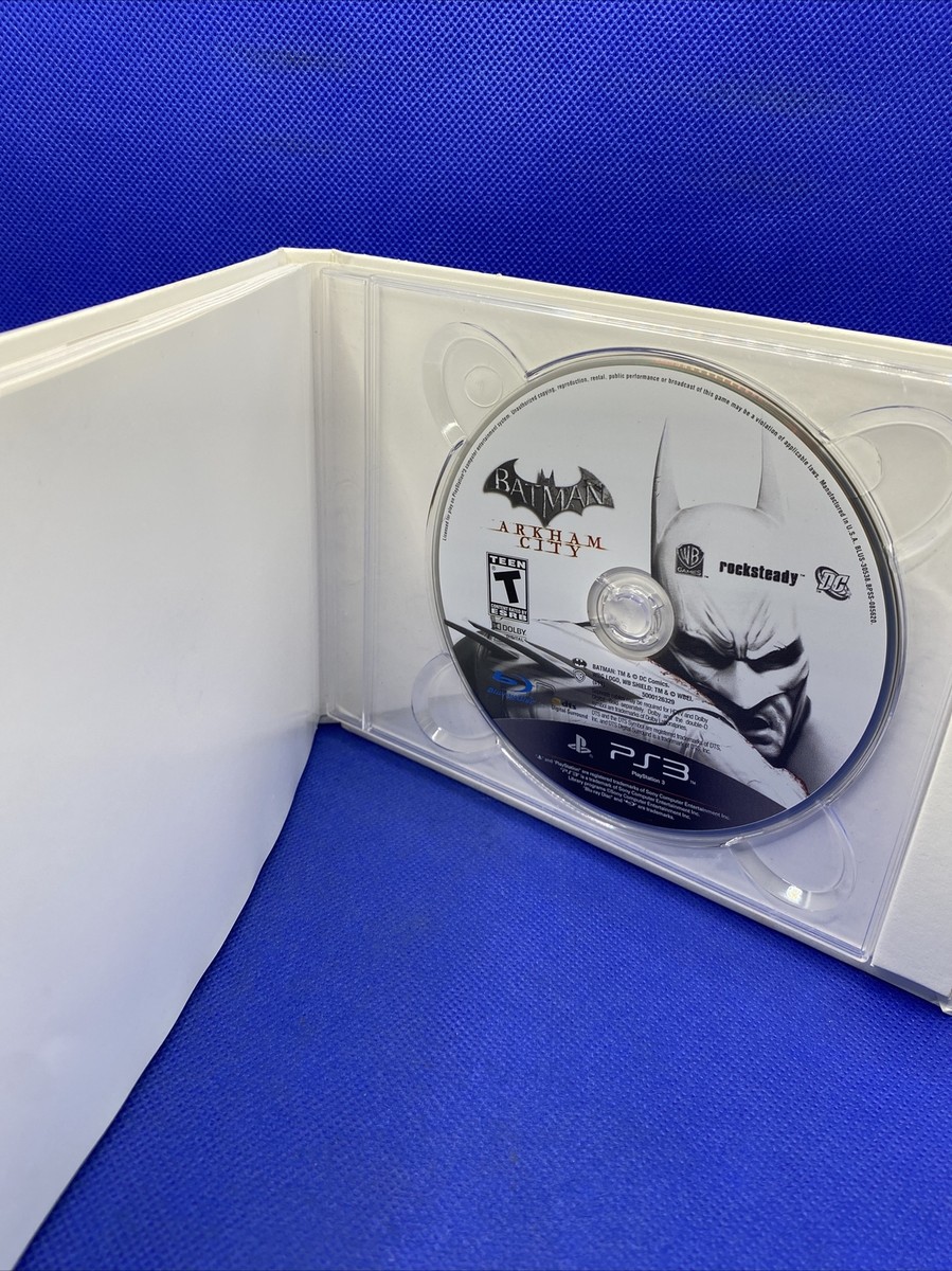 Batman: Arkham City Édition Collector PS3 - Livre D'art Blanc Inclus - Bon état