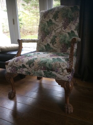 Sam Moore Ball and Claw Foot Chair