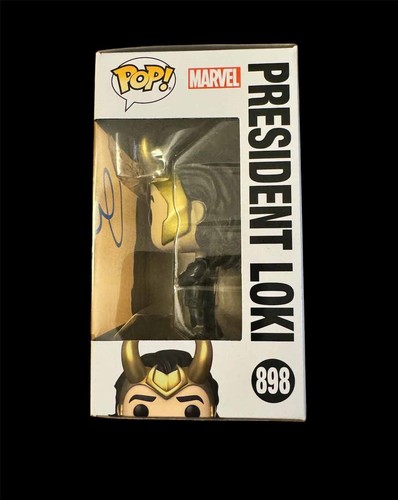 Matt Damon ha firmato President Loki 898 Funko Pop COA 1 - Foto 14 di 16