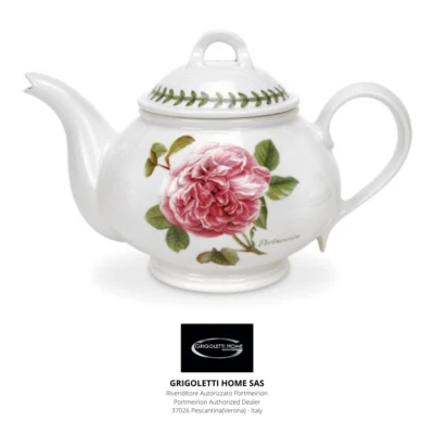 Portmeirion - Botanic Roses - théière 1,10 L - Revendeur - Photo 1/4