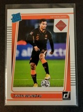 2021-22 Donruss Soccer OWEN WIJNDAL Rated Rookie RC Base Card #197 Netherlands. rookie card picture