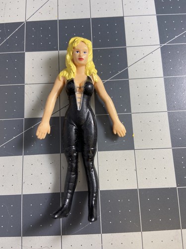 1990 Just Toys WWF Wrestling Bend Ems Figure Sable...
