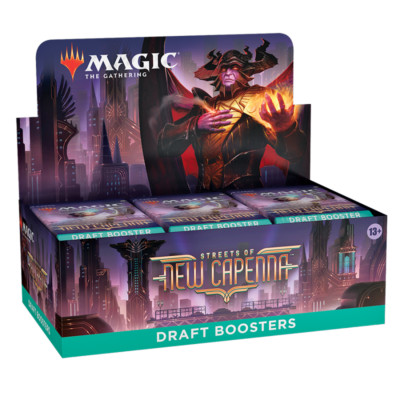 MTG Magic Streets of New Capenna Draft Booster Display (36 Packs, englisch) NEU
