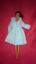 Barbie Puppen Kleidung Winter Fell Mantel Jacke Pelz Prinzessin Weihnachten #H