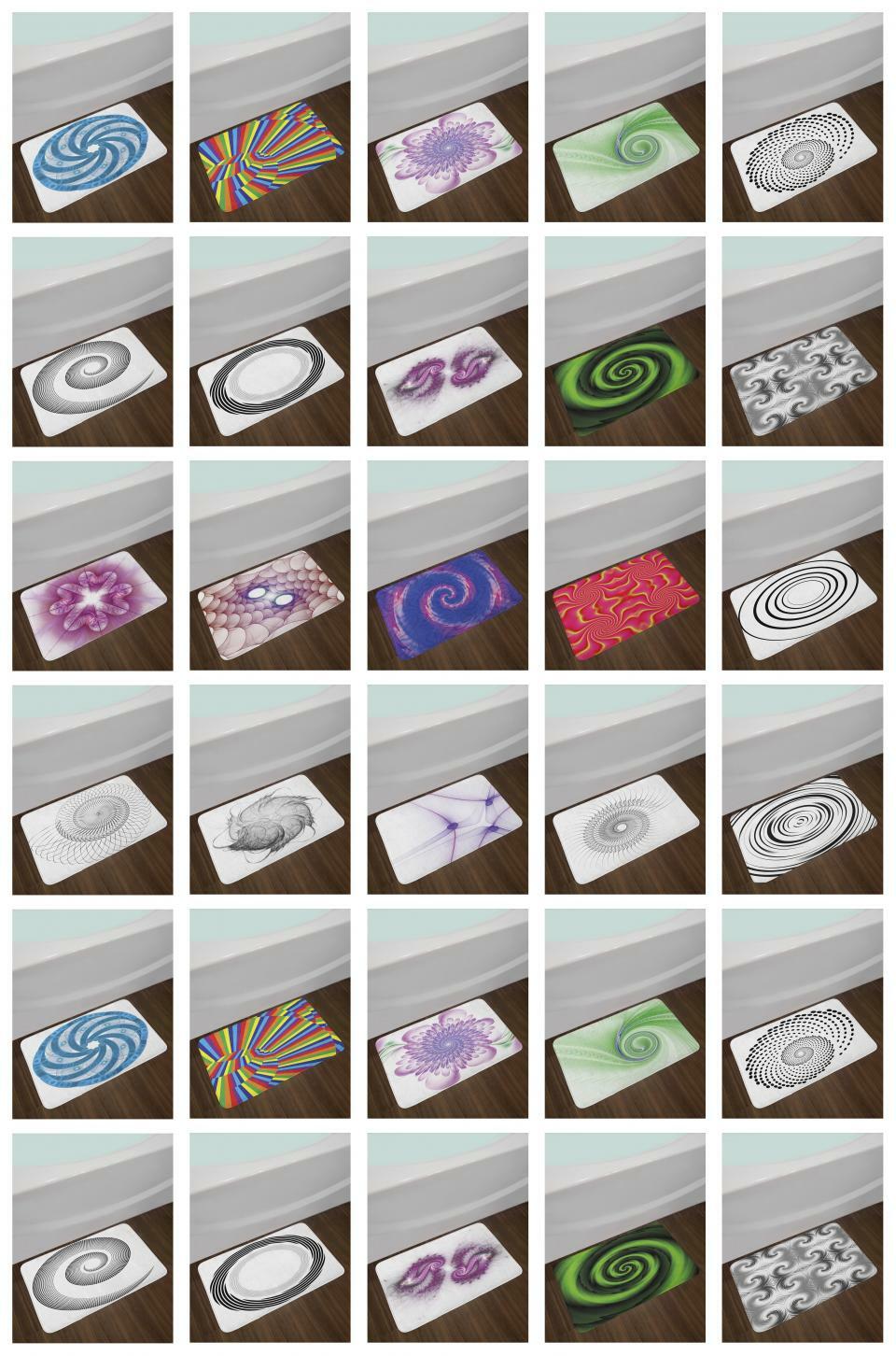 Spires Bath Mat Bathroom Home Decor Plush Non-Slip Mat 29.5