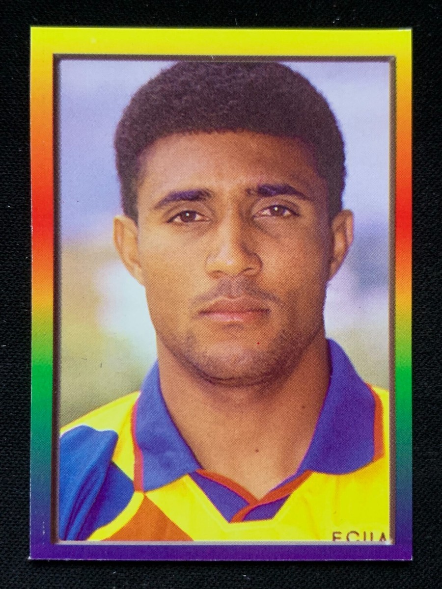 1997 Navarrete Copa America Face Cromo #115 MAXIMO TENORIO Ecuador